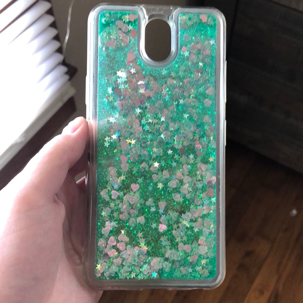 LG Neon Plus quicksand case